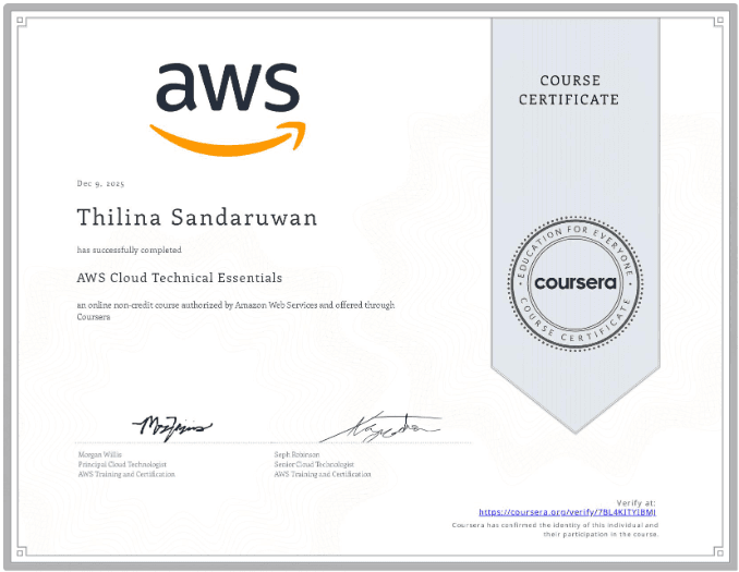 AWS Cloud Technical Essentials