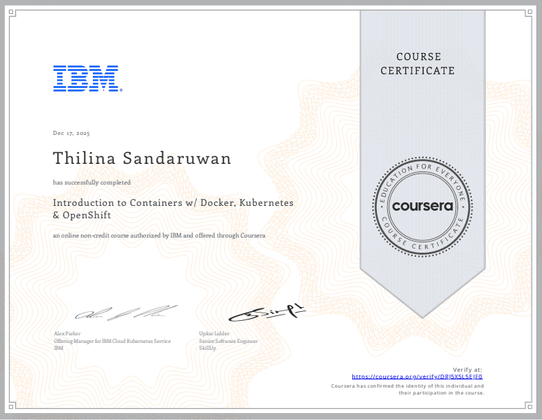 Introduction to Containers w/ Docker, Kubernetes & OpenShift